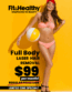 Full Body Laser Hair Removal – Just $99/month