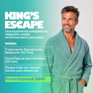 King’s Escape | Día de spa para papá